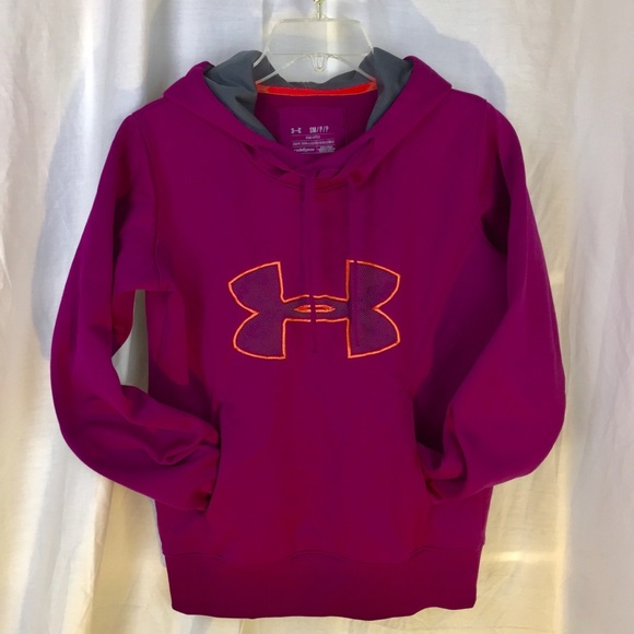 Under Armour Tops - Under Armour  coldgear semi-fitted hoodie sz S
